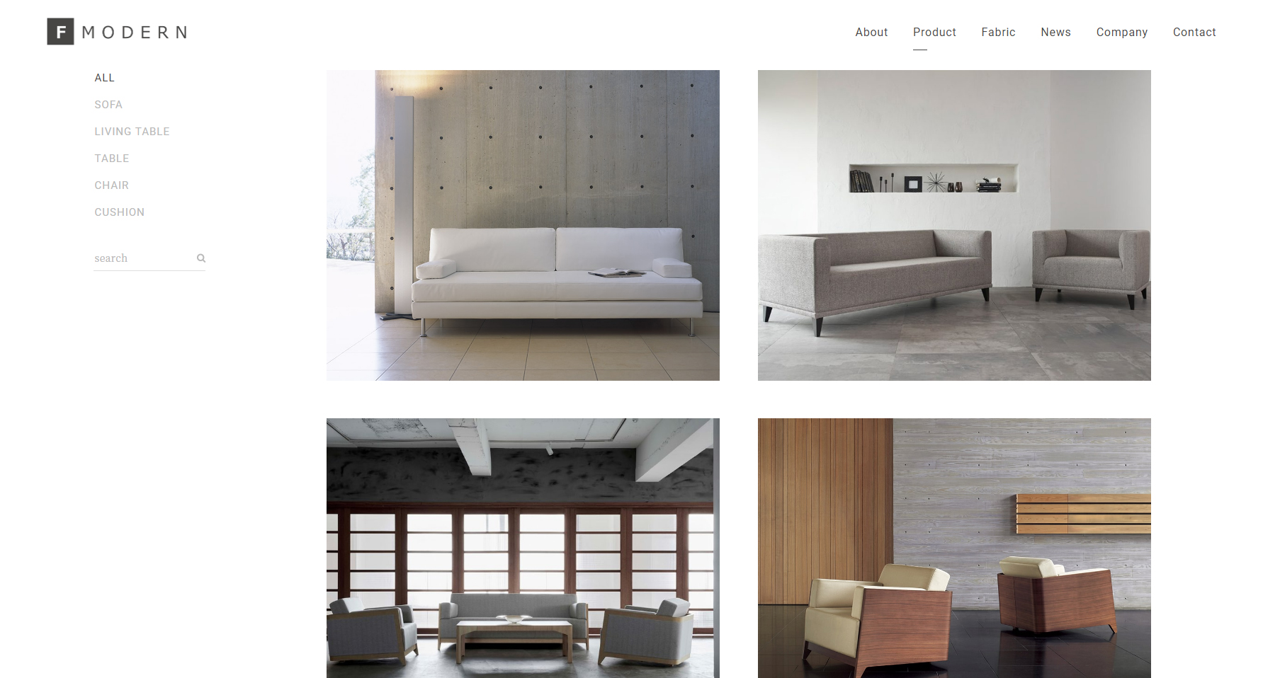 F MODERN - Website of the Day