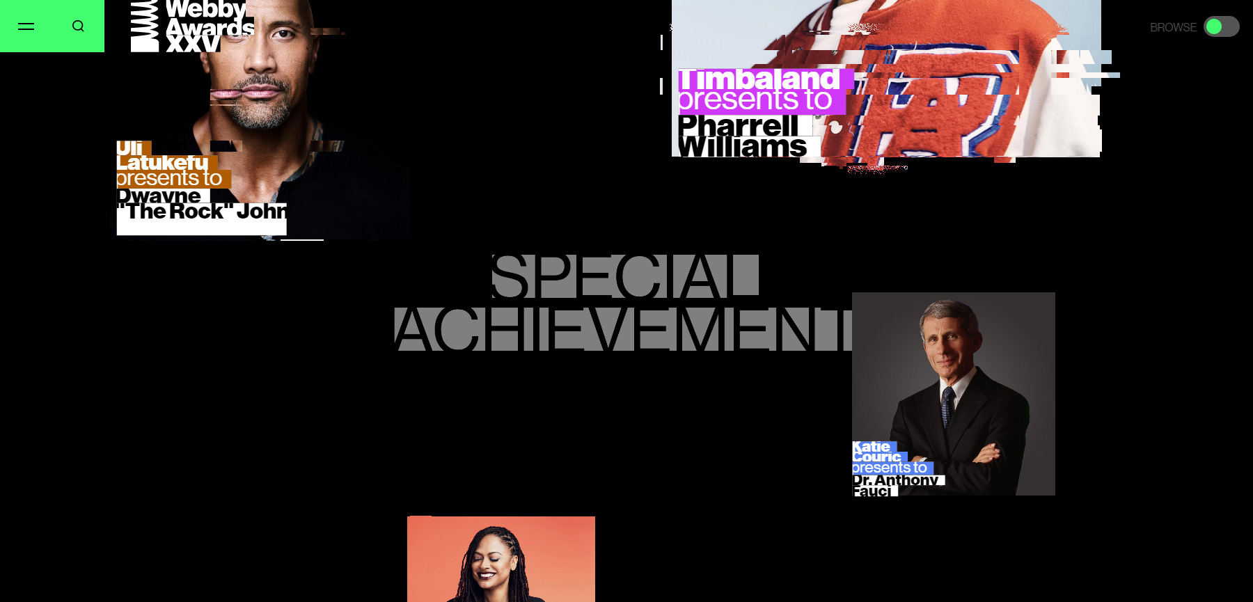 2021 Virtual Webbys - Website of the Day