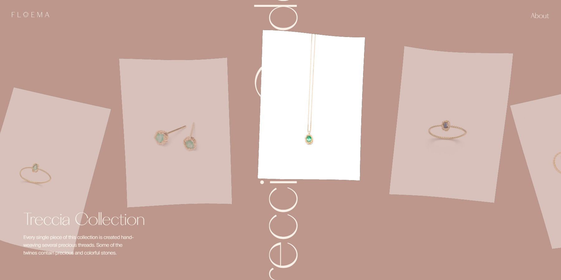 Floema Jewelry - Website of the Day