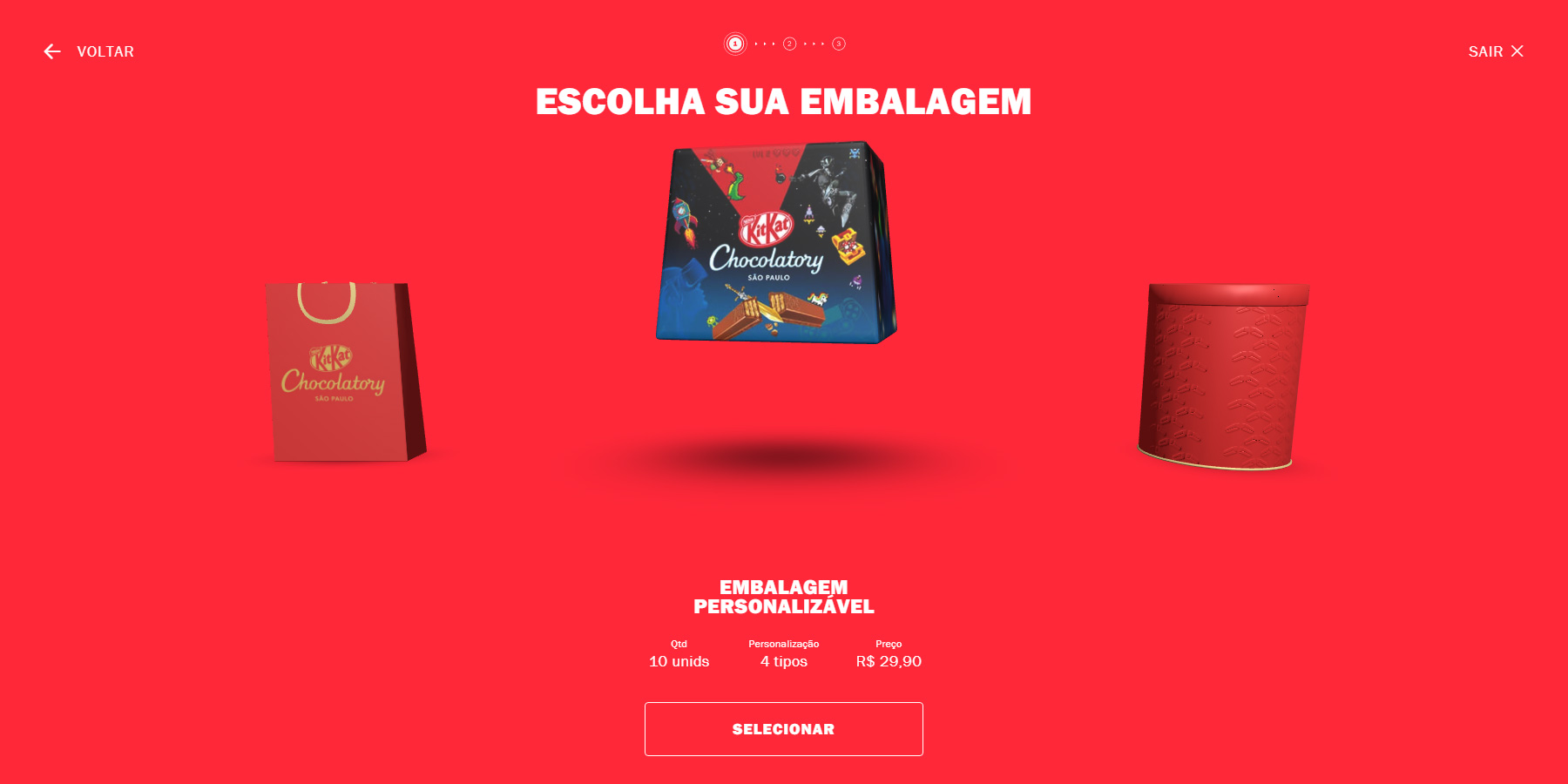 KitKat Chocolatory Brazil Ecommerce - Website of the Day