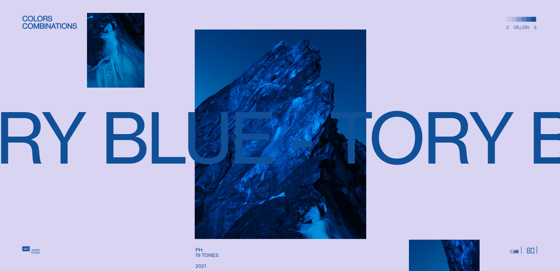 Colors combinations - Website of the Day