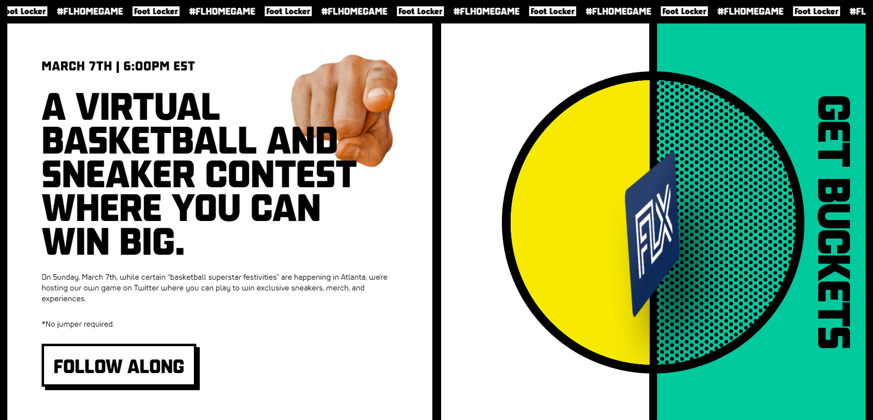 Foot Locker's Home Game - Website of the Day