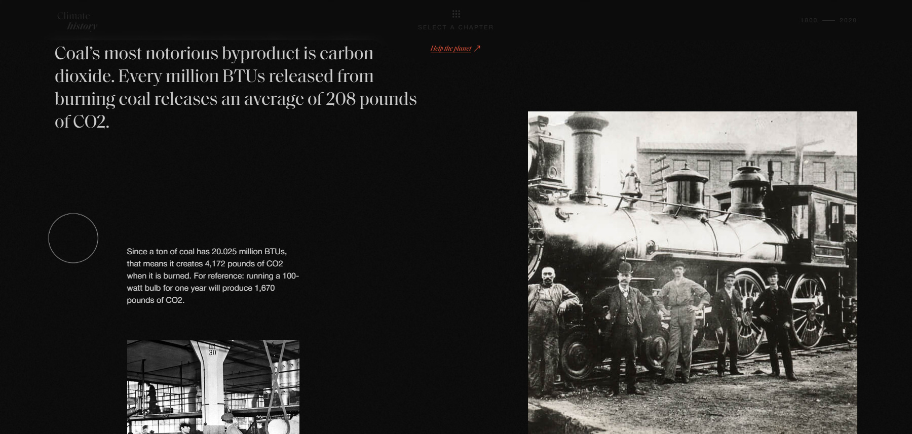 Climate History - Website of the Day