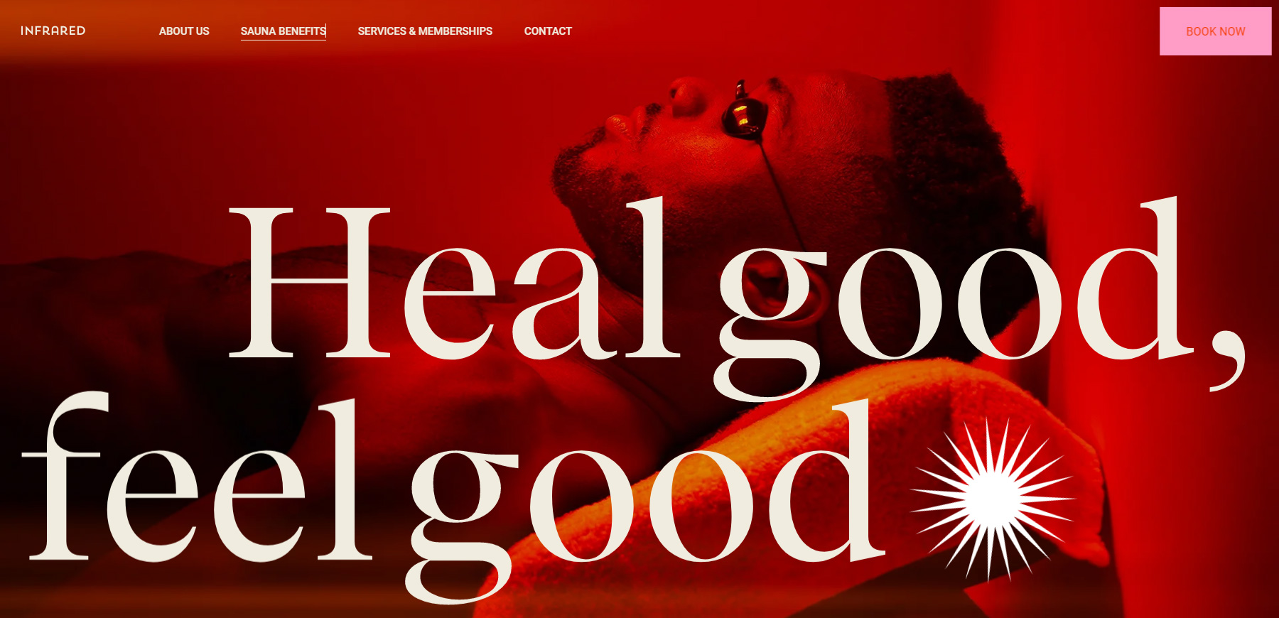 Infrared Promo Website - Website of the Day