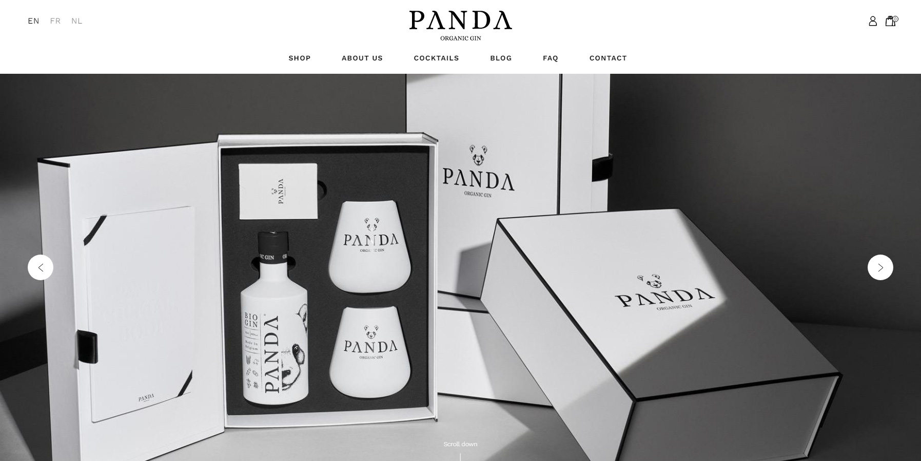 Panda Gin - Website of the Day