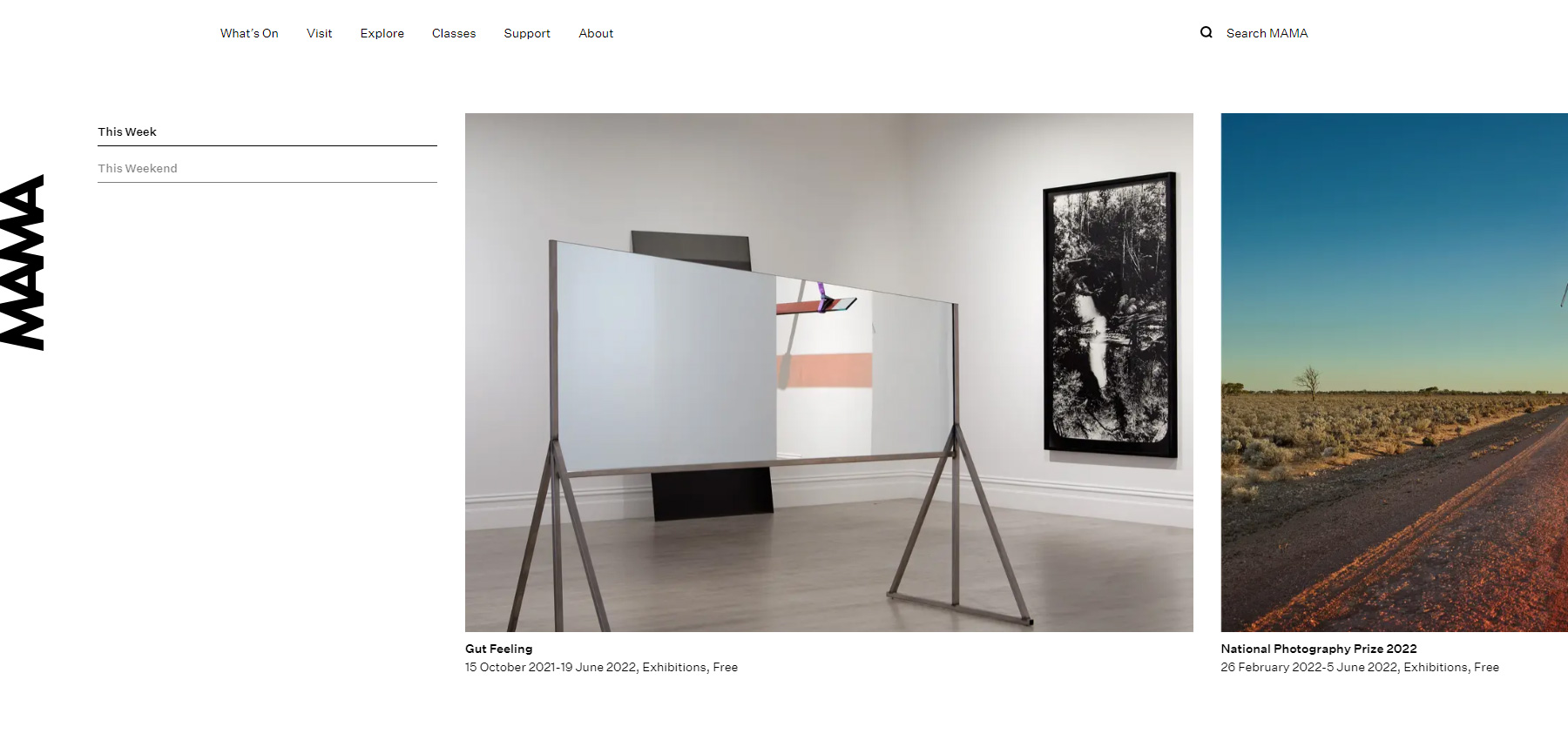 Murray Art Museum Albury - Website of the Day