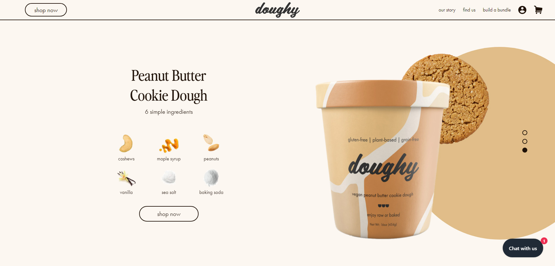 Doughy Website - Website of the Day