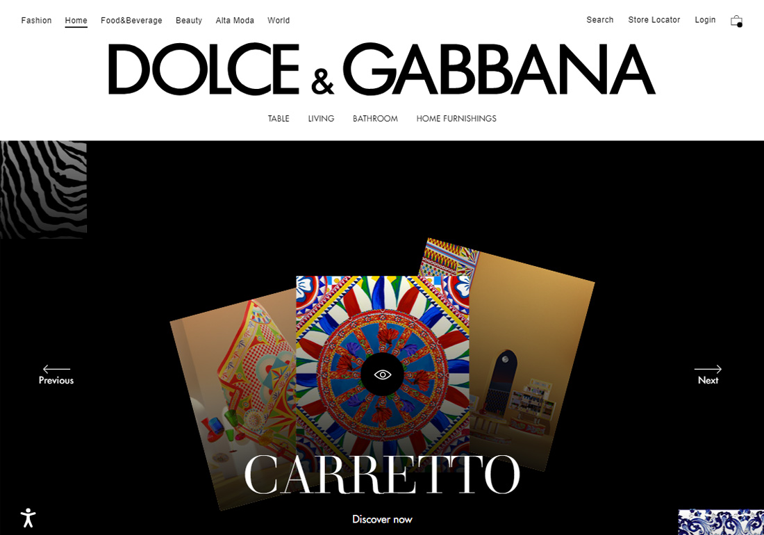 D&G Home - Web Experience