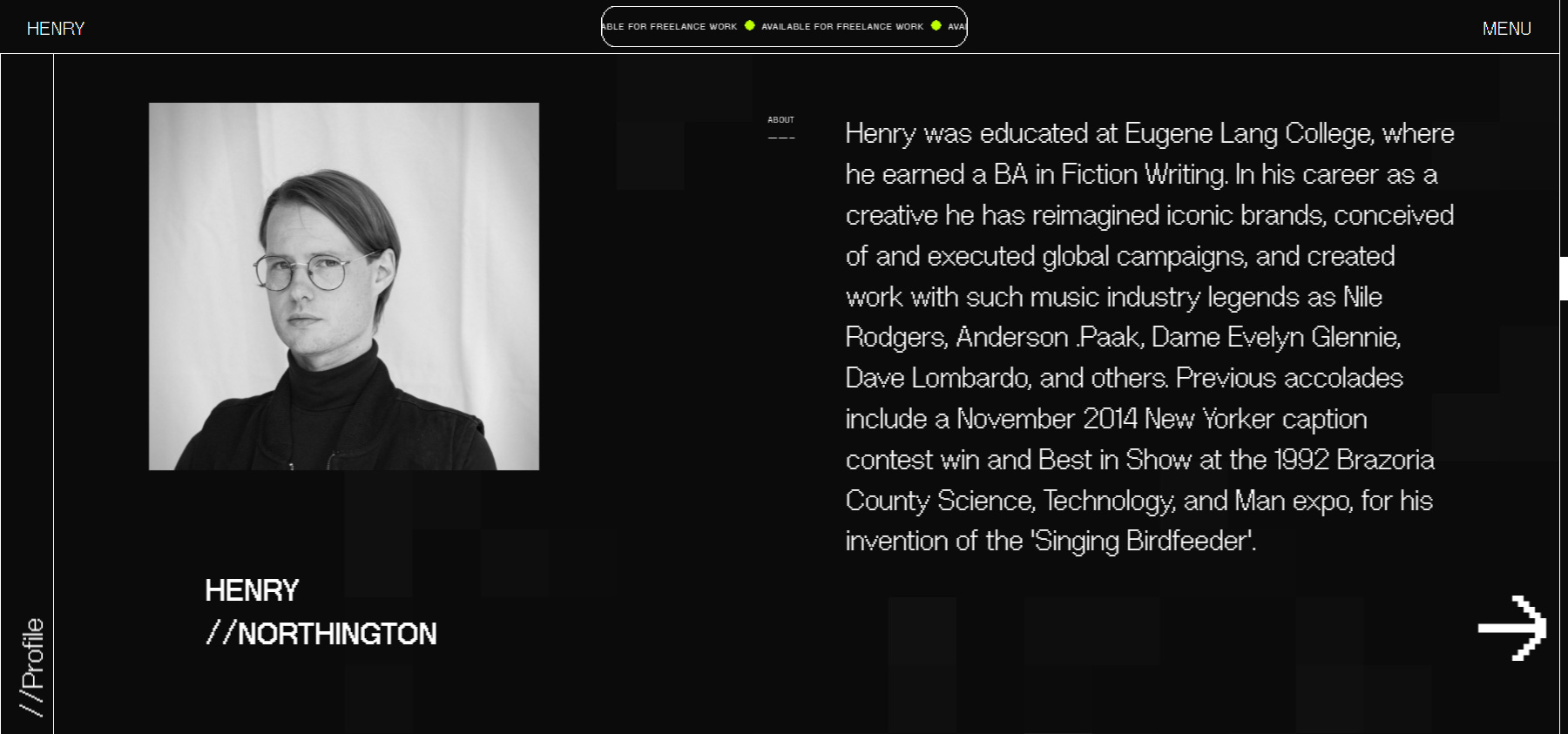 Henry Northington - Website of the Day