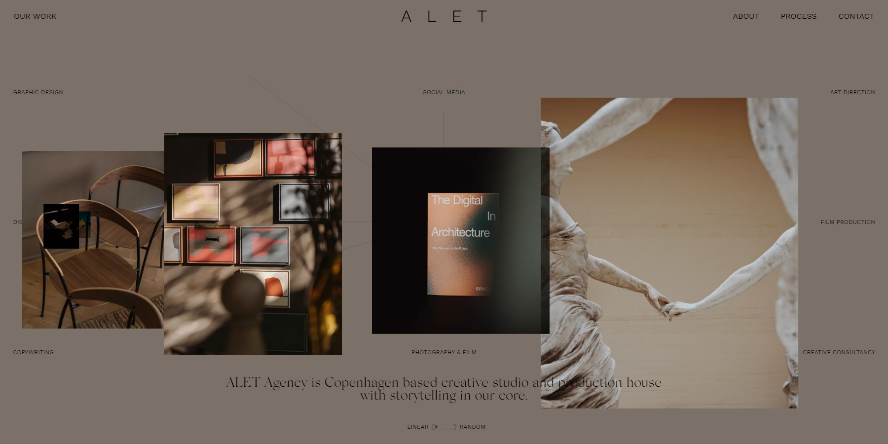 ALET Agency Folio - Website of the Day