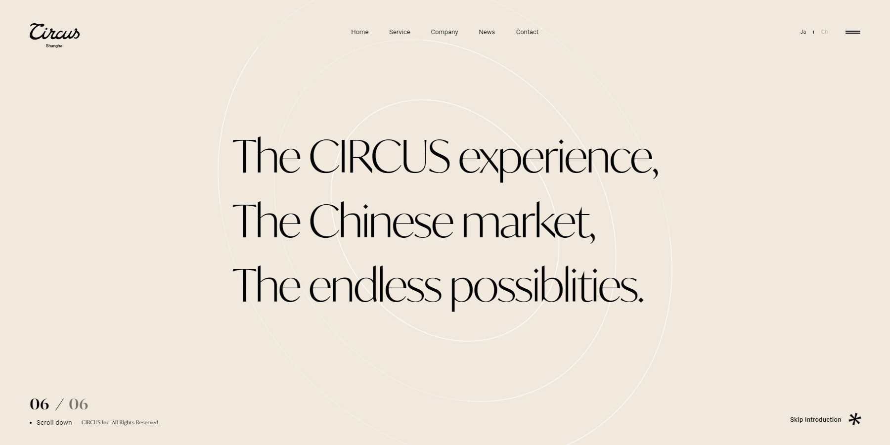 CIRCUS Shanghai Inc. - Website of the Day