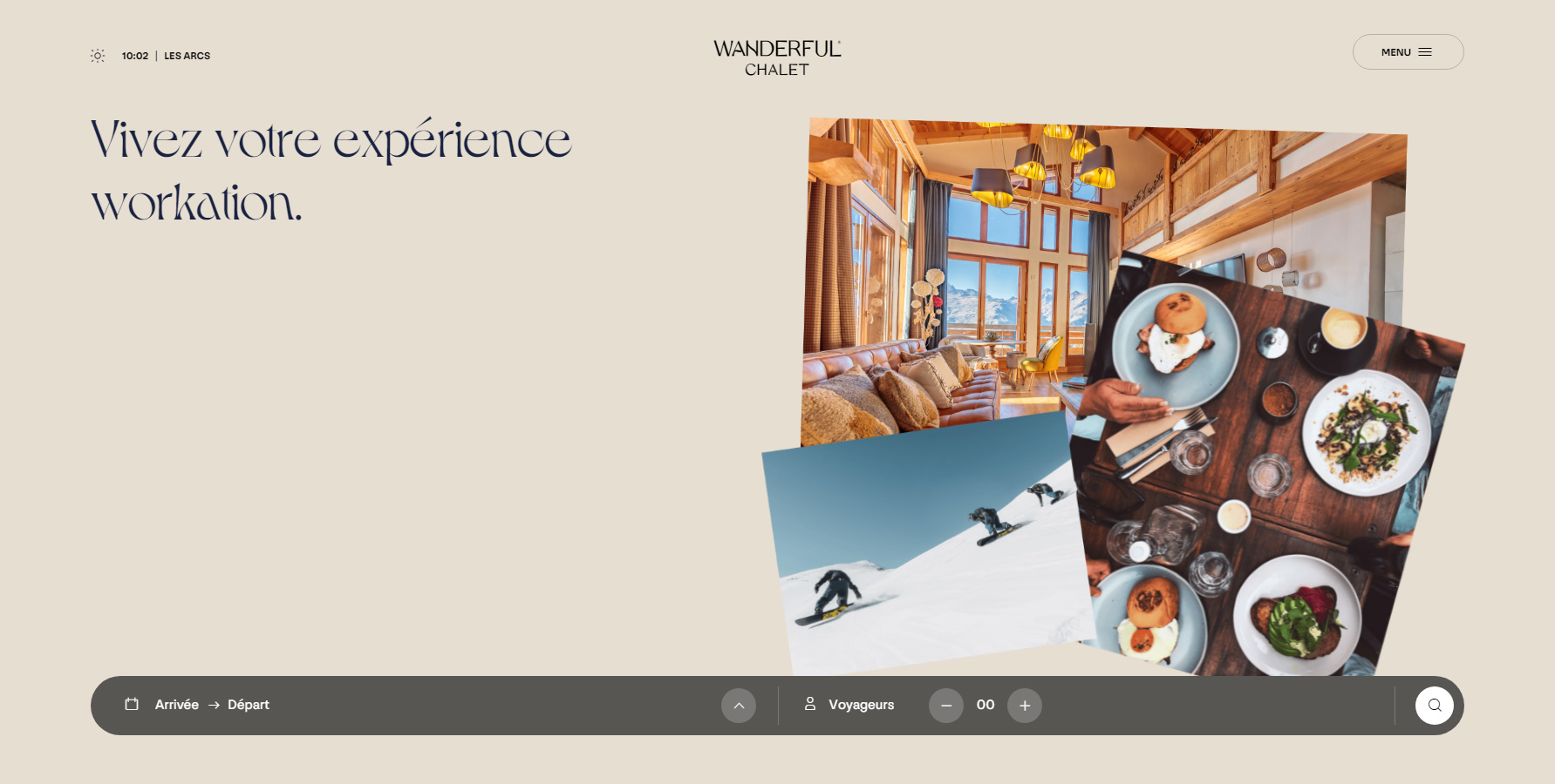 Wanderful Chalet - Website of the Day