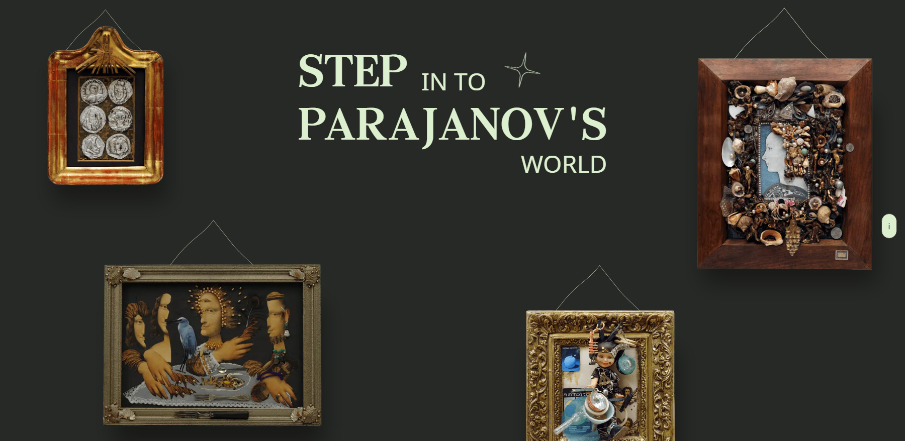 Parajanov Museum - Website of the Day