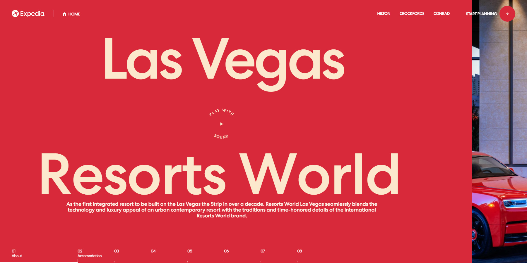 Resorts World Las Vegas - Website of the Day