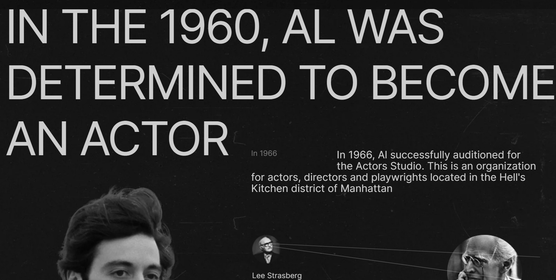 Longread on the biography of Al Pacino - Website of the Day