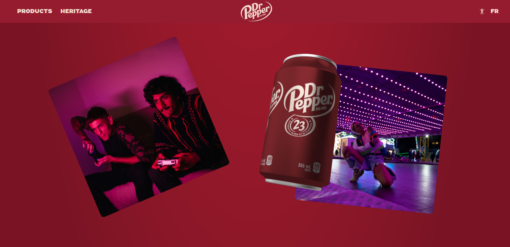 Dr Pepper - Website of the Day