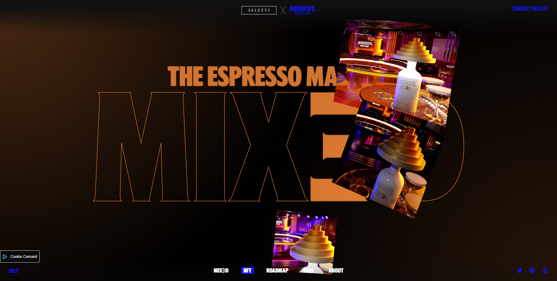 Seletti X Absolut Born to Mix - Website of the Day