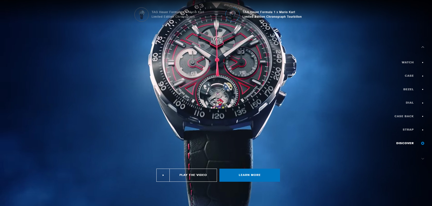 TAG Heuer X Mario Kart - Website of the Day