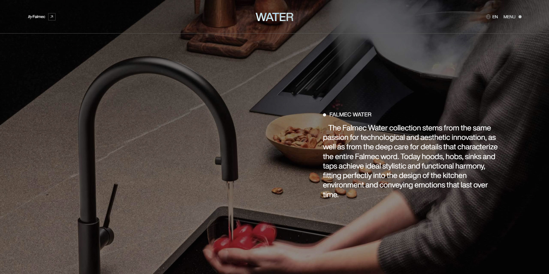 Water by Falmec - Website of the Day