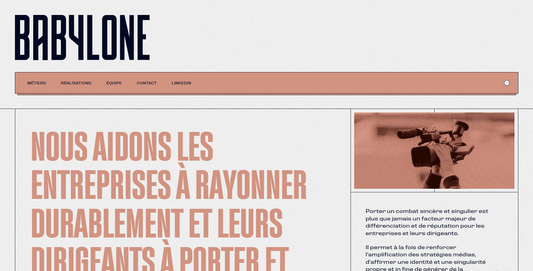 BABYLONE - Website of the Day