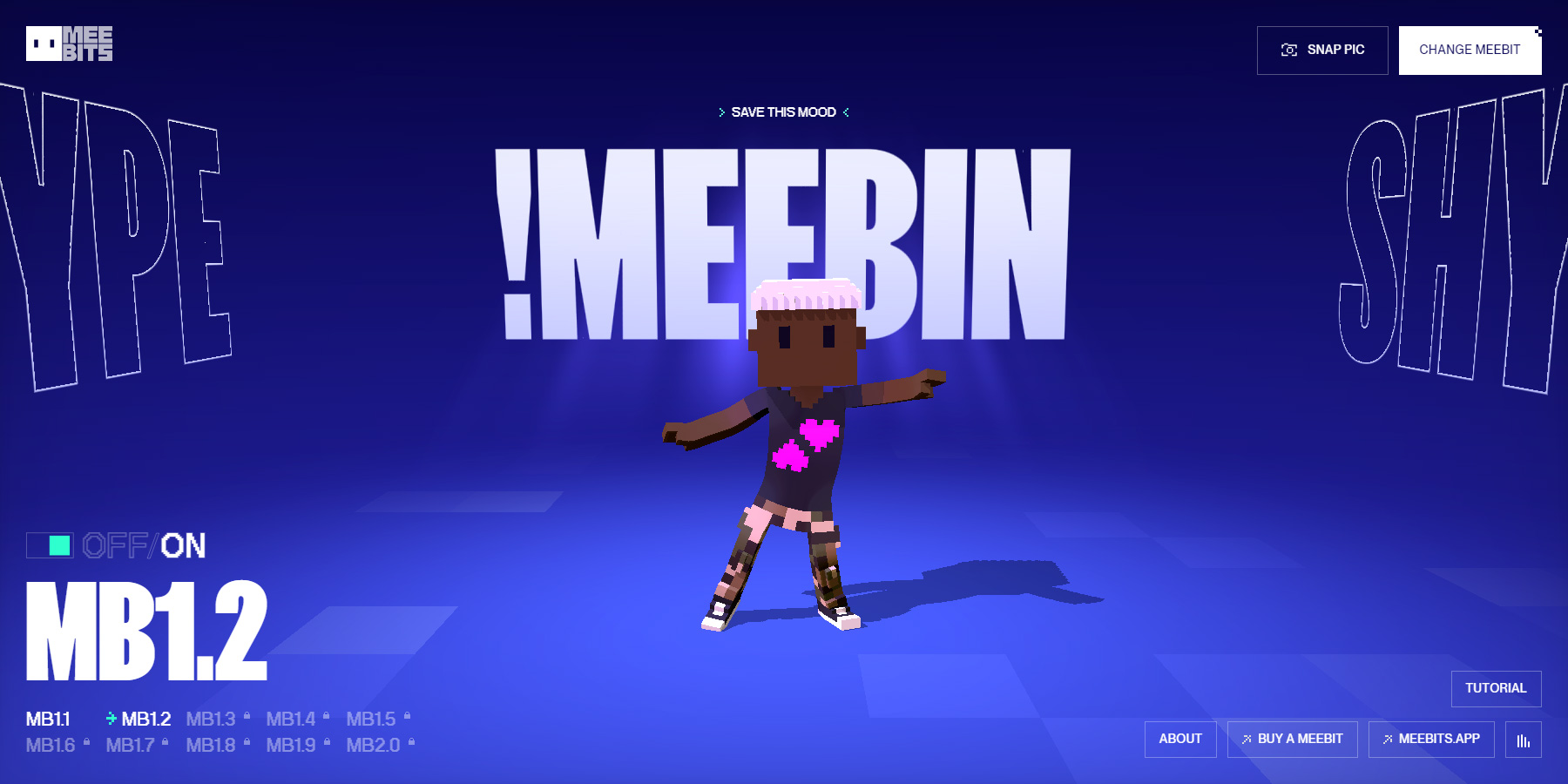 Meebits 1.2 - Website of the Month
