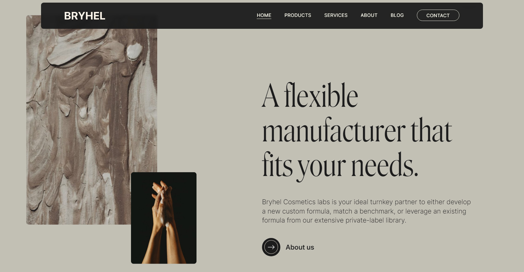 Bryhel Cosmetic Lab - Website of the Day