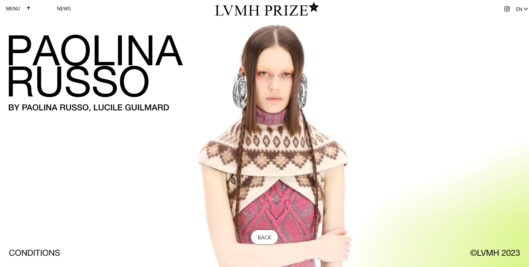 LVMH Prize - Website of the Month