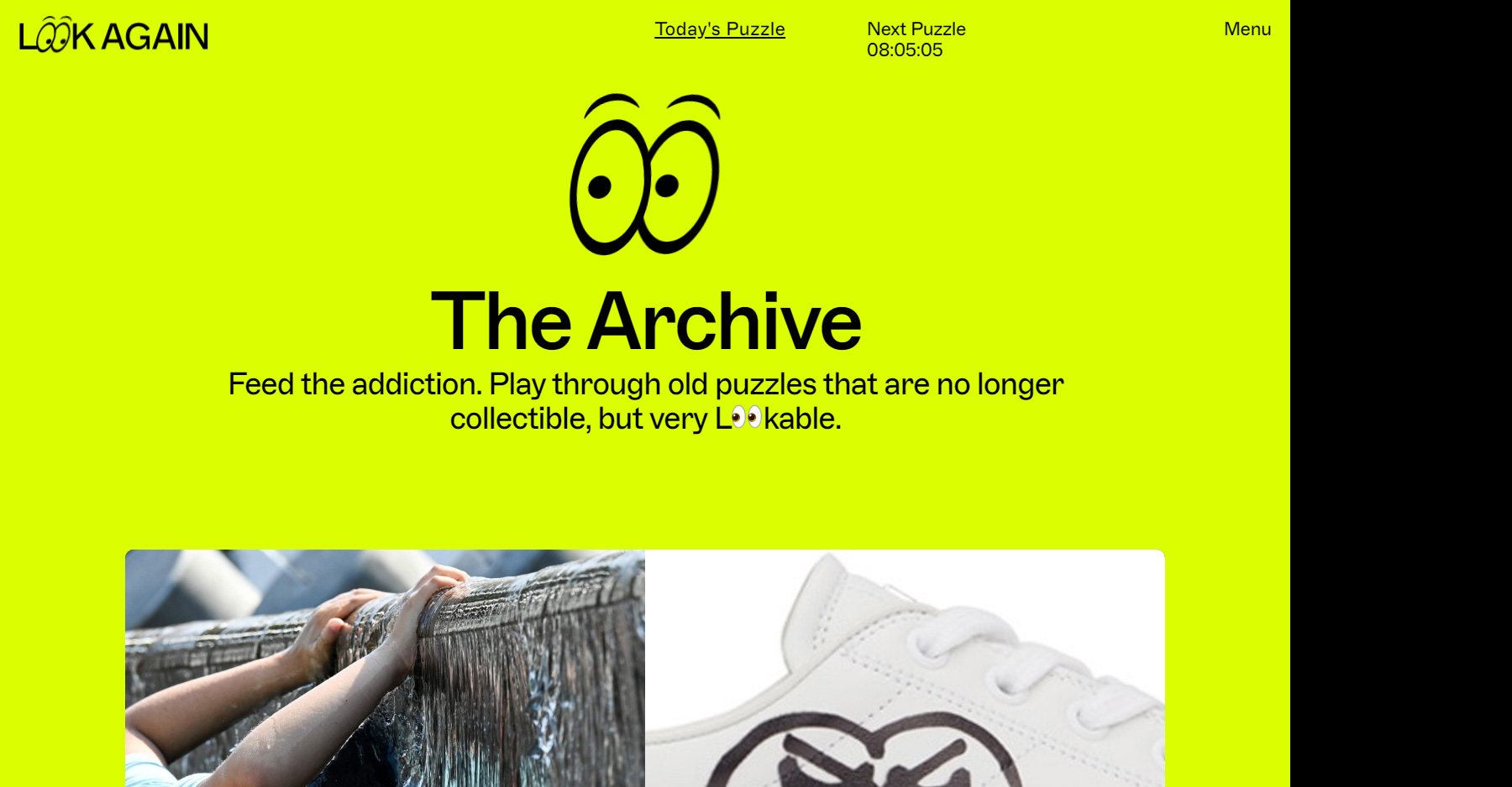 Look Again  - Website of the Day