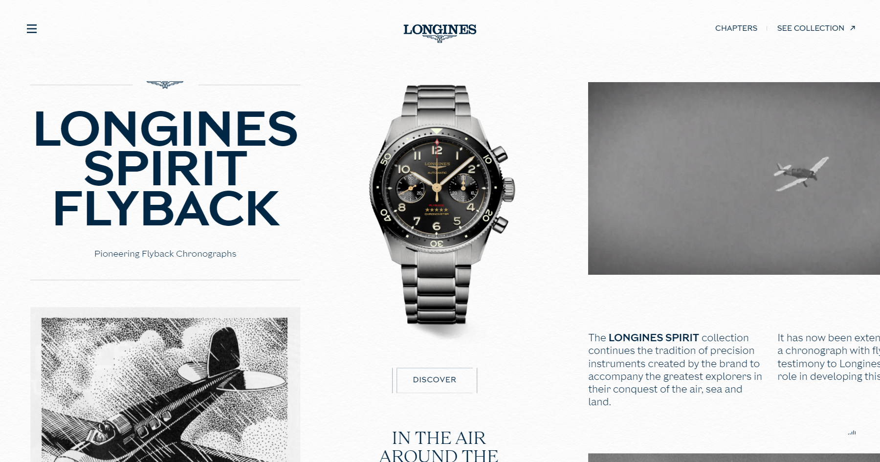 Longines Spirit Flyback - Website of the Day