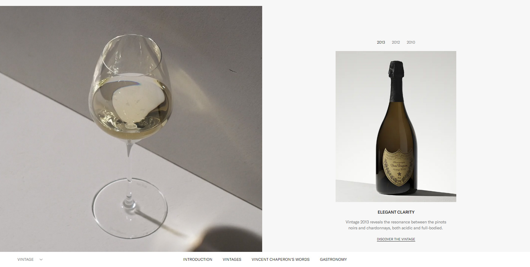 Dom Perignon - Website of the Day