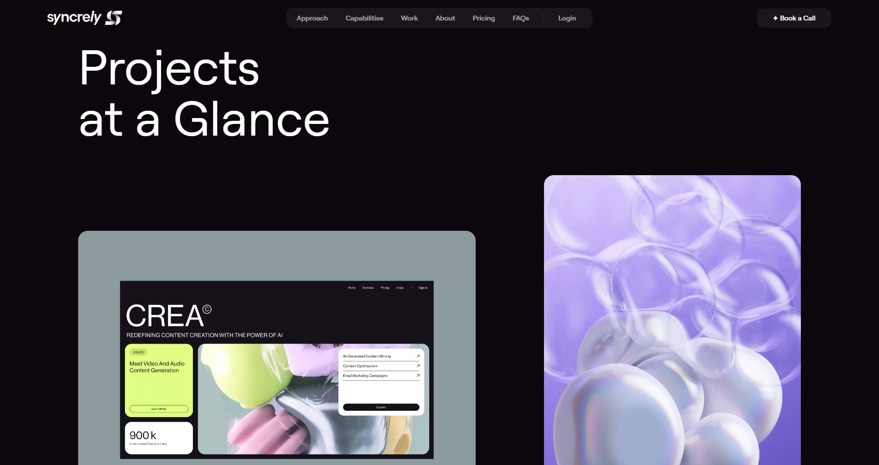 syncrely studio - Website of the Day