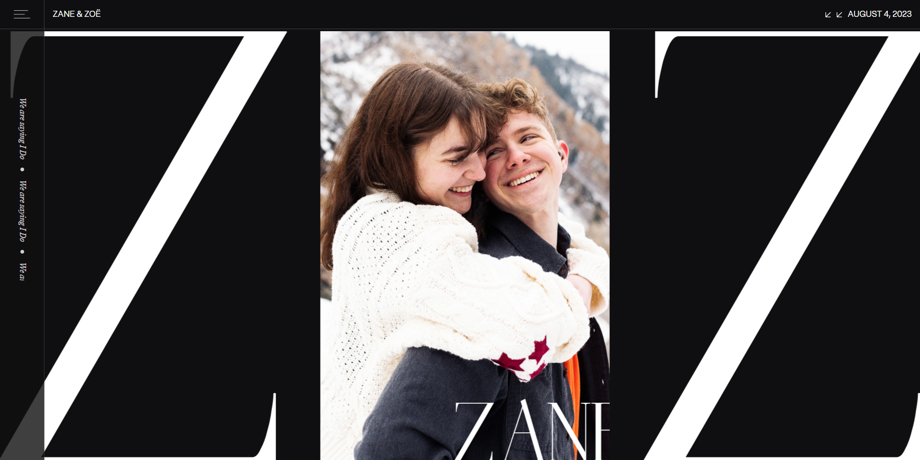 Zane & Zoe - Website of the Day