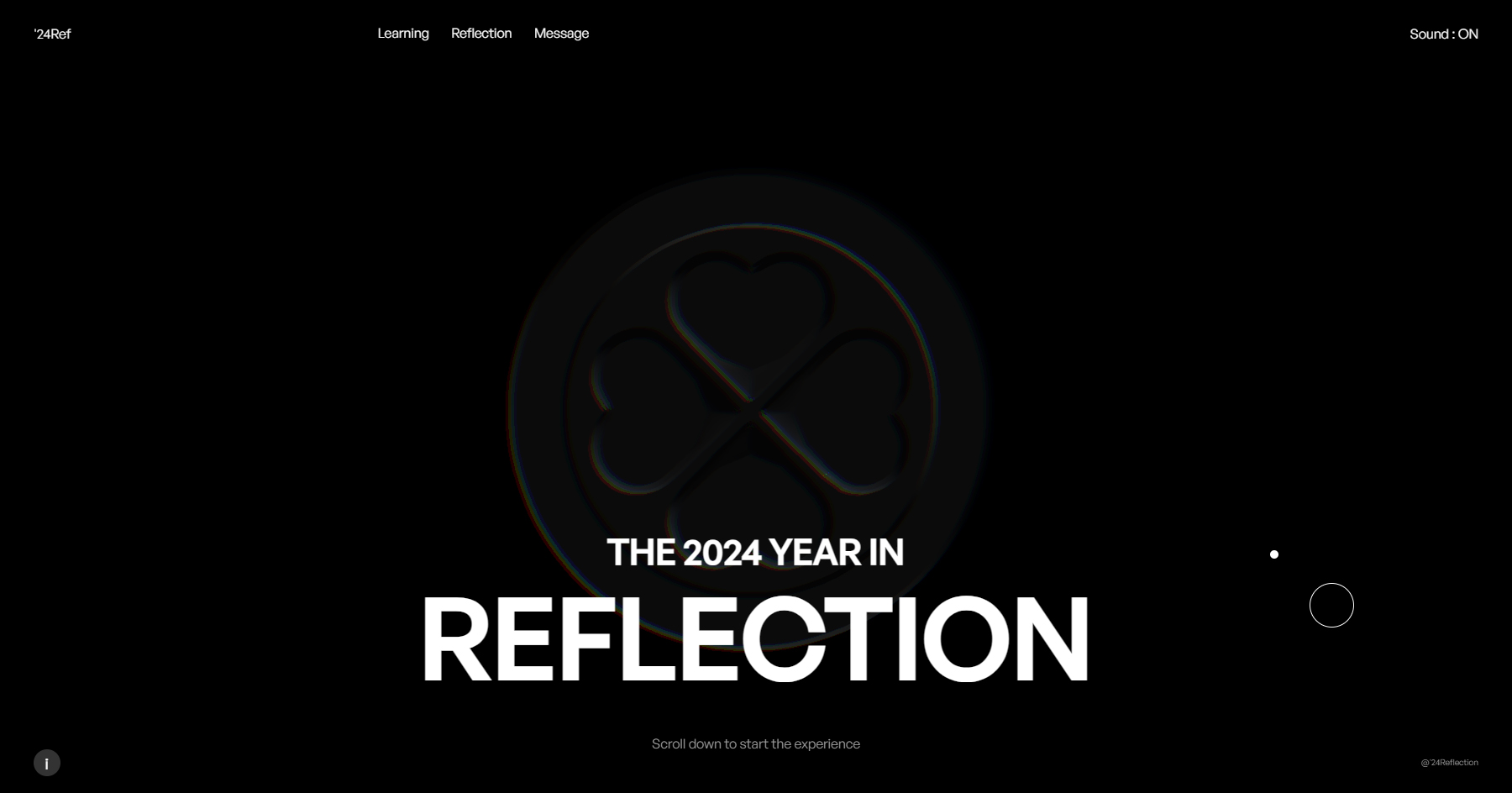 '24Reflection - Website of the Day