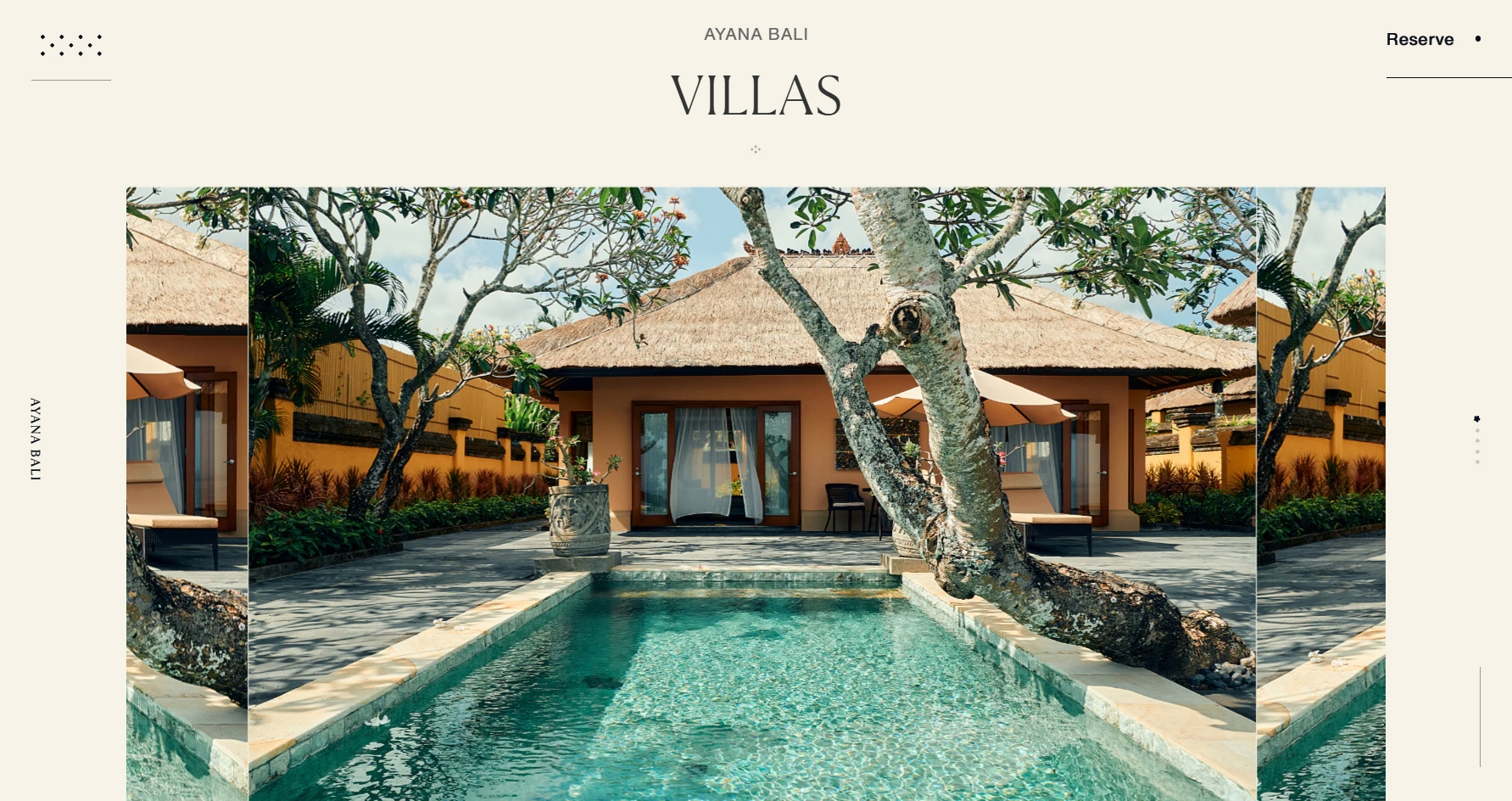 AYANA BALI - Website of the Day