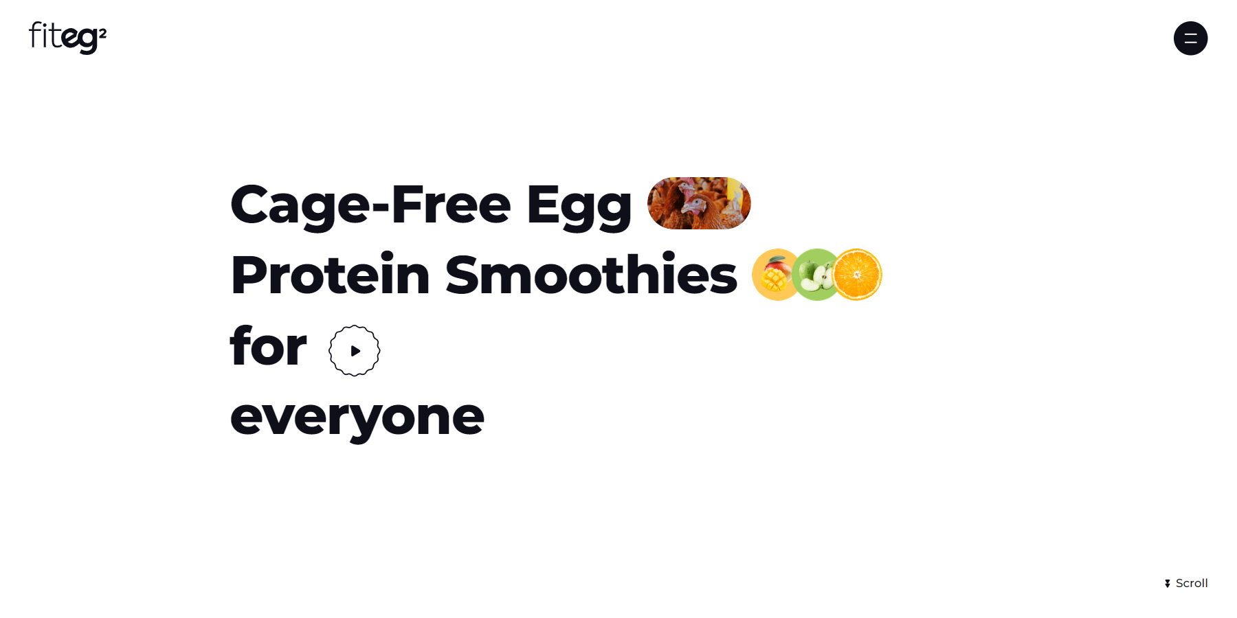 Fiteg² - Protein Smoothies - Website of the Day