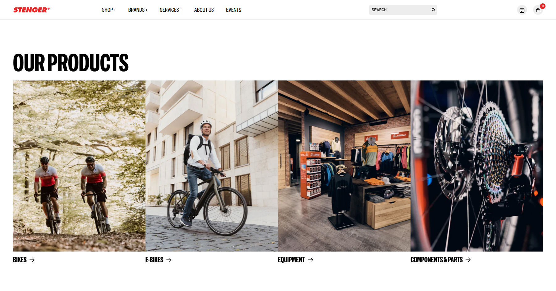 Stenger Bike - Website of the Day