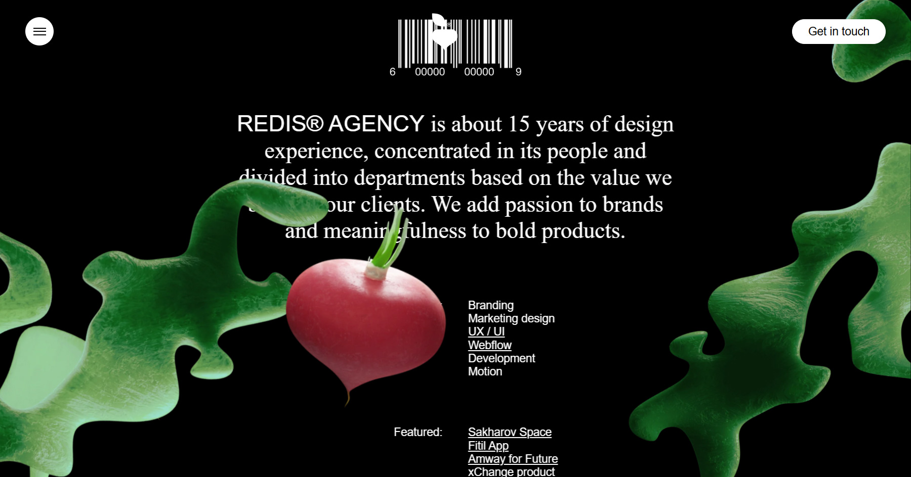 Redis Agency - Website of the Day