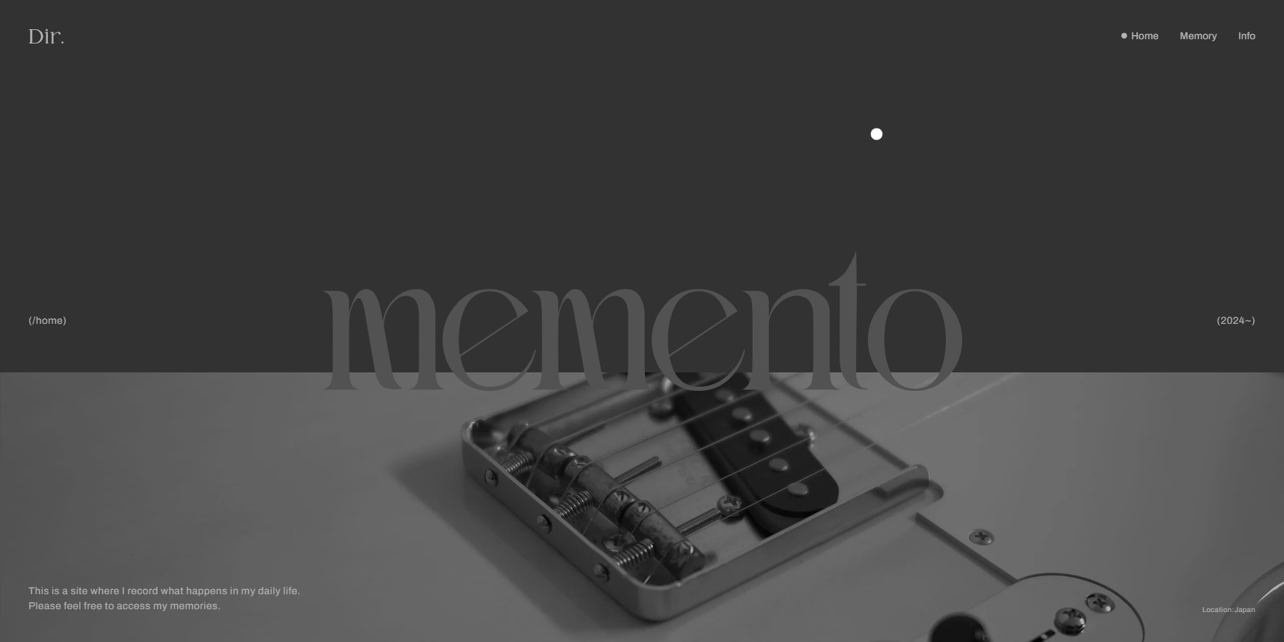 MemoryDir. - Website of the Day