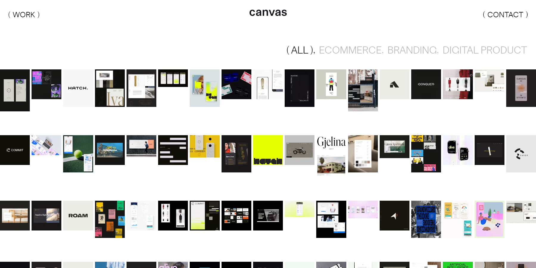 Canvas - Website of the Day