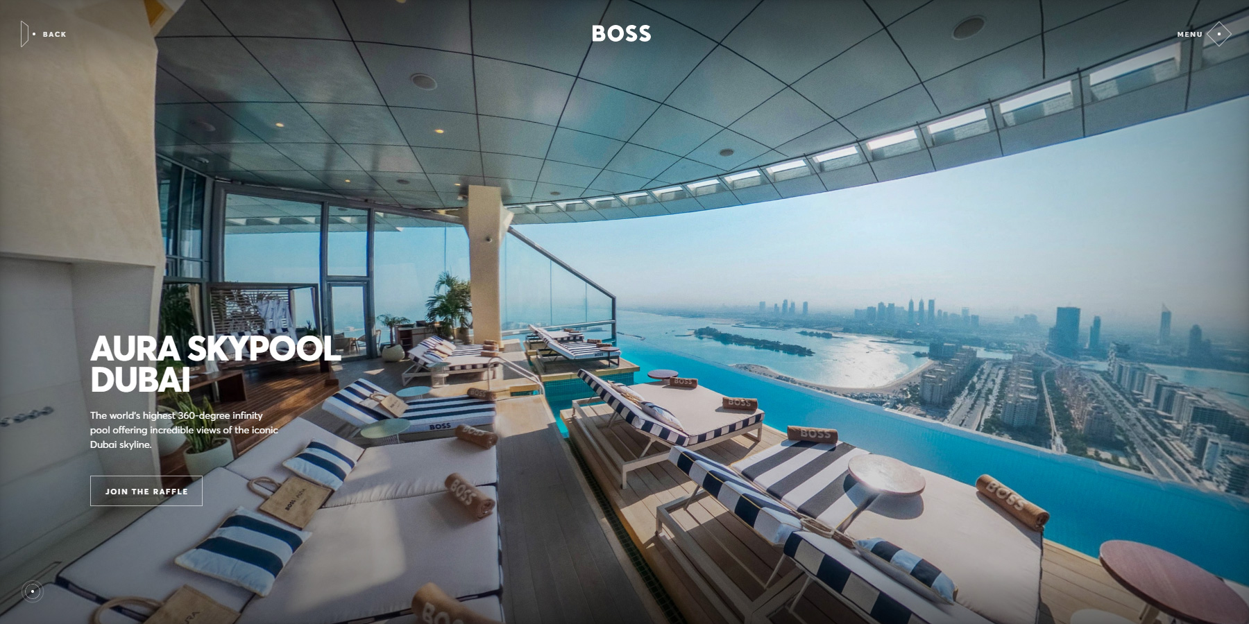 BOSS Dubai Experience - Website of the Day
