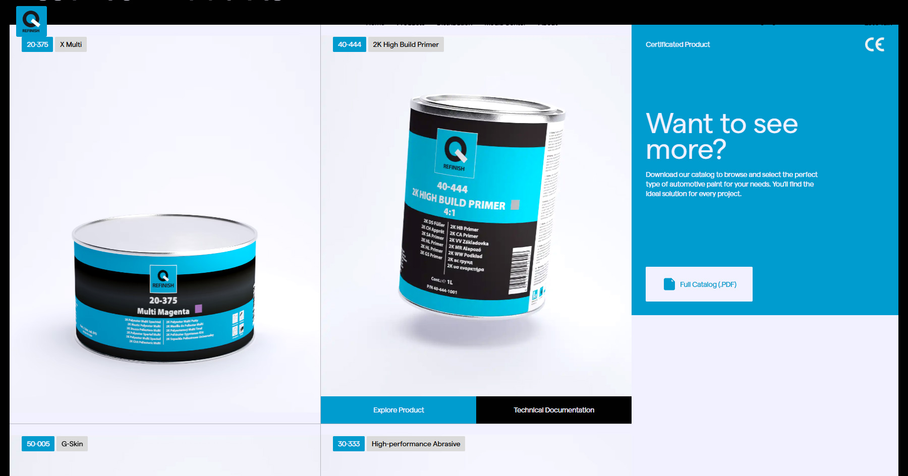 Q Refinish - Website of the Day