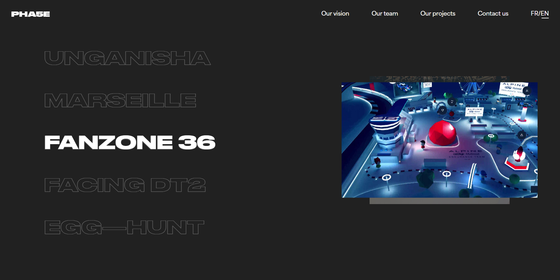 PHA5E - Website of the Day