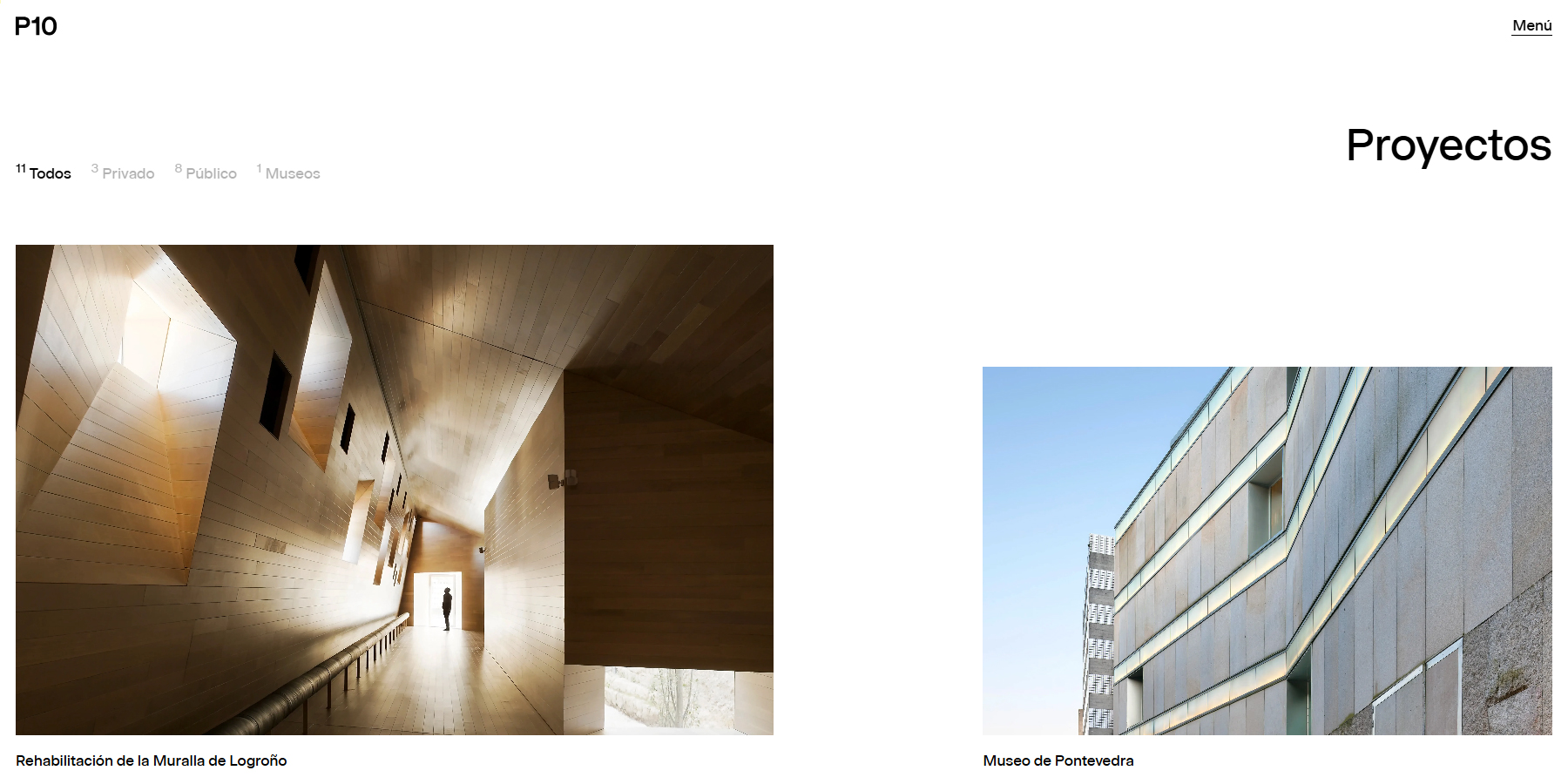 Pesquera Diez (P10) - Website of the Day