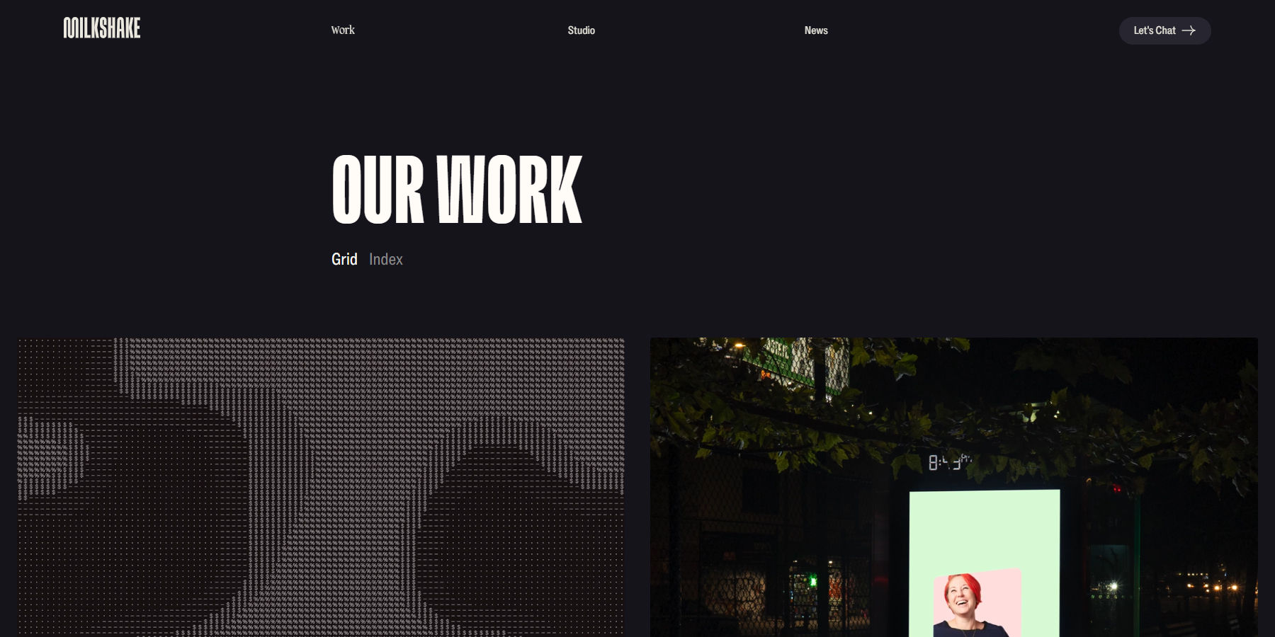 Milkshake Studio - Website of the Day