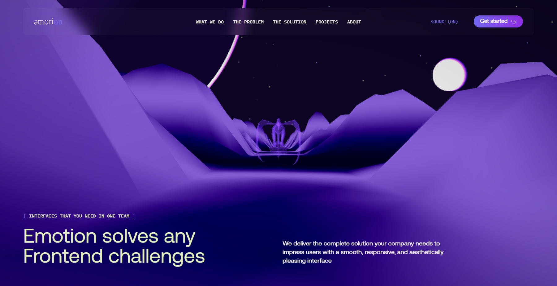 Emotion Agency | Promo - Website of the Day