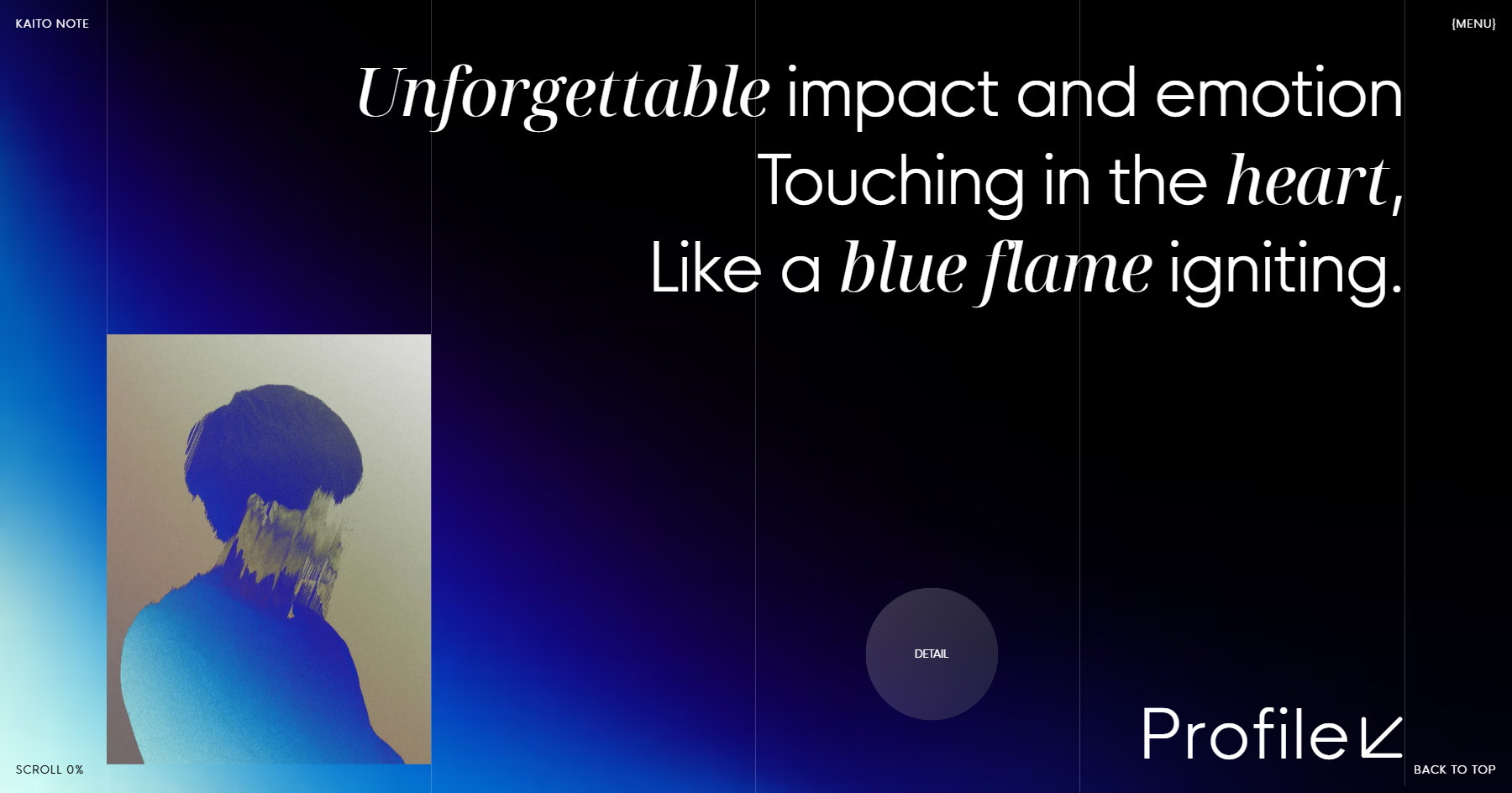 Kaito Note - Portfolio - Website of the Day