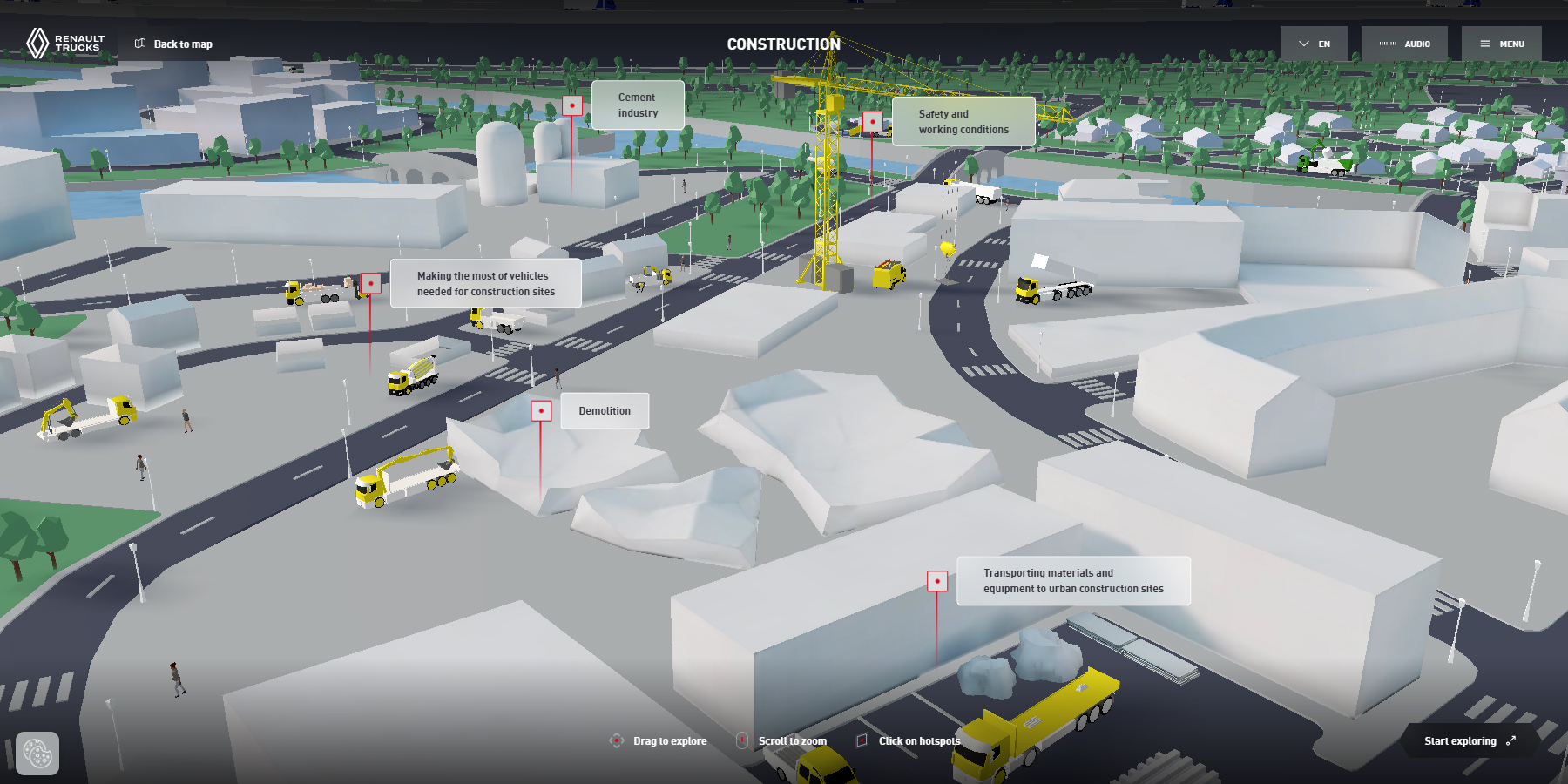 Renault Trucks - The Good City - Website of the Day