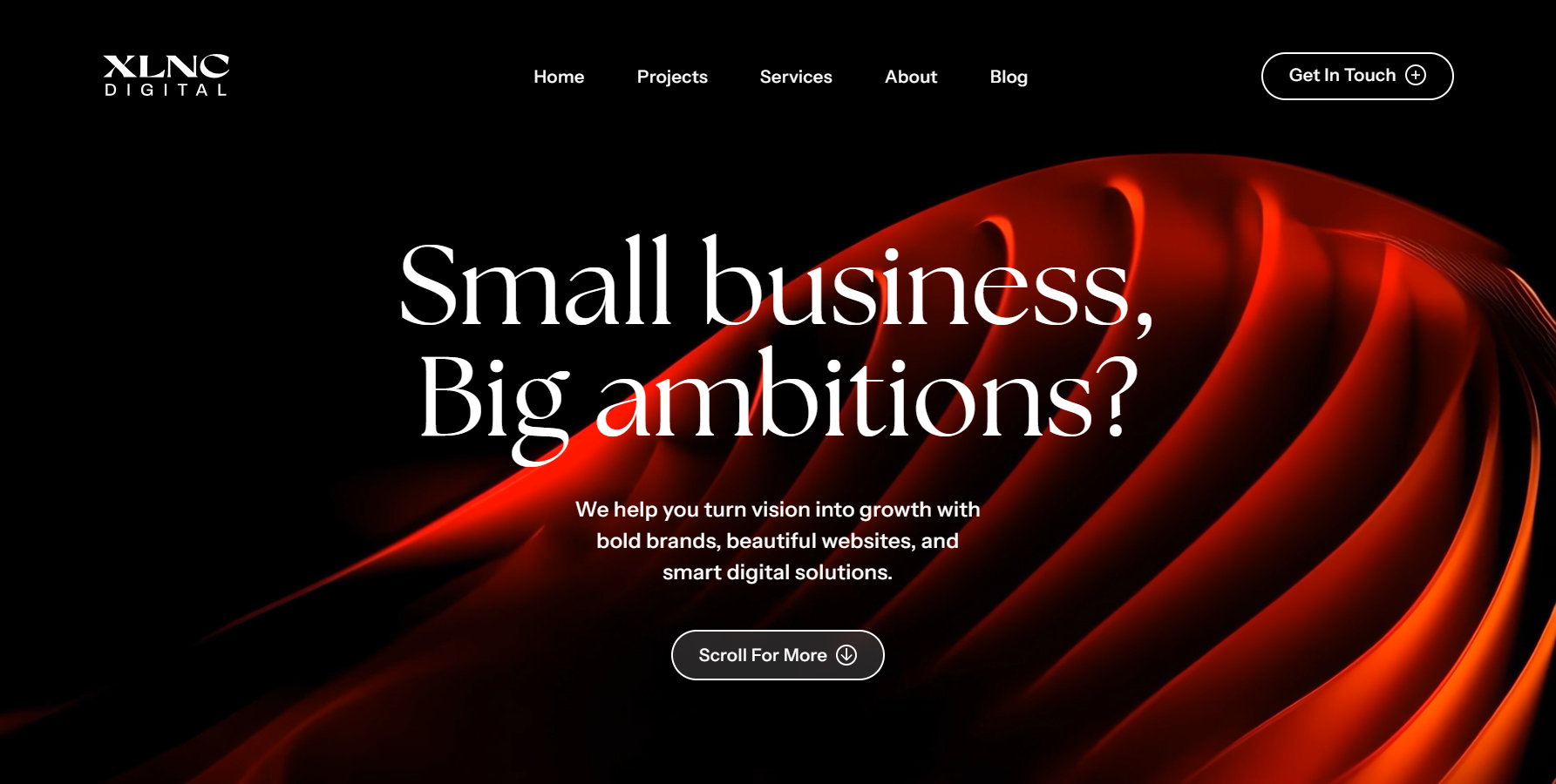 XLNC  Digital  - Website of the Day