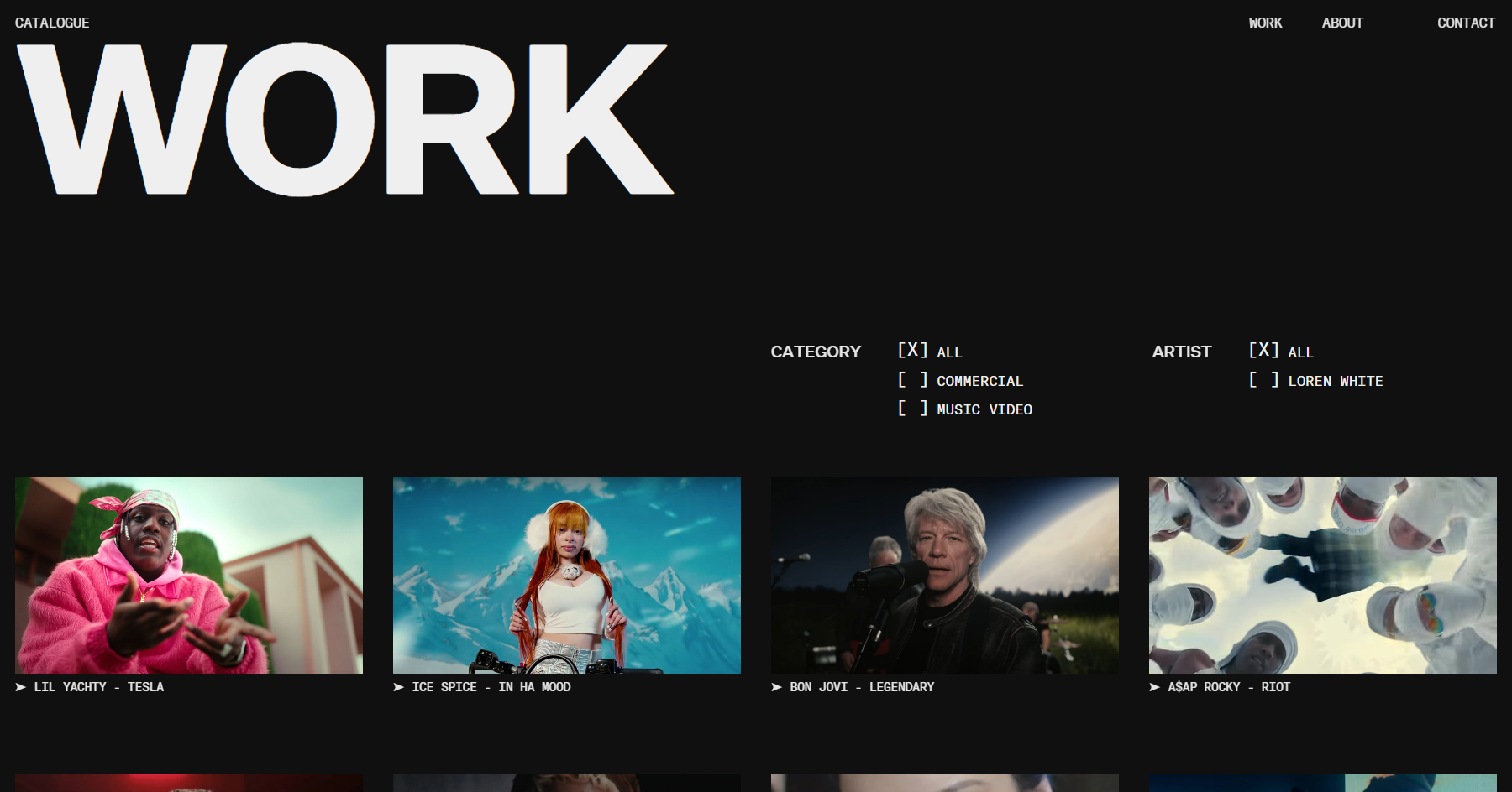 CATALOGUE - Website of the Day