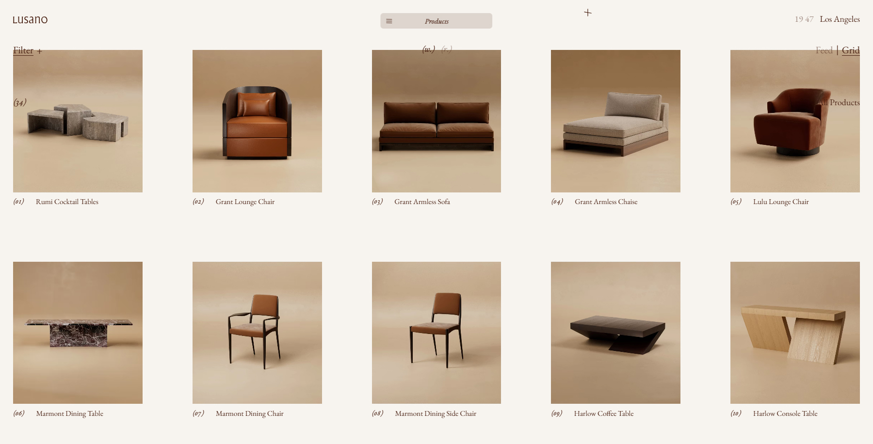 Lusano - Website of the Day